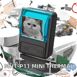Máy in hóa đơn nhiệt mini Milestone MHT-P11 58mm, sạc lại được, dùng cho máy POS di động, <span class=keywords><strong>USB</strong></span>/ 203dpi, in đen trắng, máy in cầm tay - Product Image 2