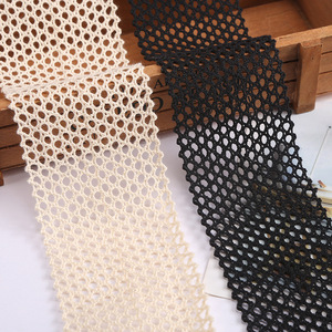 Nouvelle maille transparente creuse 6cm de large fil de coton tissé couleur unie bricolage sous-vêtements décoratifs <span class=keywords><strong>dentelle</strong></span> - Product Image 1