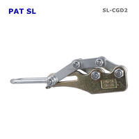 Haute Qualité PAT SL 70-120 GJ 30KN Fil Corde Câble de Poignée Grip Main Extracteur Come along Clamp fil Grip Double Cam