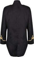 Herren Parade Jacke Marching Band Schlagzeuger Gothic Schwanz mantel Honor Guard Performance Uniform