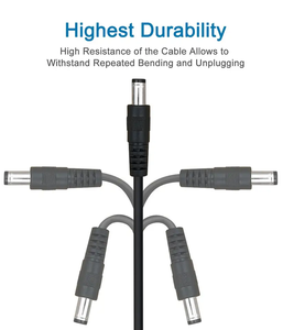 สายไฟ USB เพิ่มแรงดันไฟฟ้า5V เพื่อ DC9 8DC V12V - Product Image 5