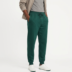 Professional Manufacturer Cotton Blend Men's Sports Track Pants Knitted Breathable Athletic OEM - Product Image 1