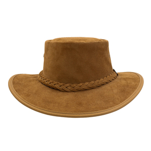New Design Durable Material Winter Outdoor Leather <b>Hats</b> Wholesale OEM Service Customizable Logo Adjustable Fit Leather <b>Hats</b> - Product Image 4