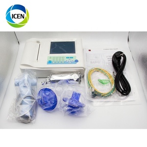 IN-C037 Digital Spirometer Breathing Diagnostic <strong>Spirometry</strong> with Printer Portable Lung Function Tester