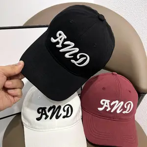 Erkekler için Unisex Gorras özel Logo işlemeli 6 Panel beyzbol şapkası