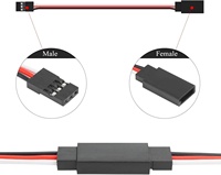 Cable de Extensión para Servo RC Holly JR Plug (Macho-Hembra) de Alta Calidad, PVC y Cobre, Longitud y Color Personalizables para Control Remoto