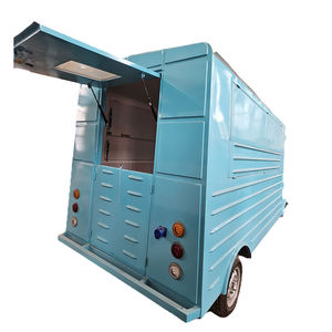 Camion de nourriture tricycle électrique avec cuisine complète Remorques de nourriture entièrement équipée Café Piaggio Ape Tricycle Chariot de nourriture - Product Image 6