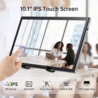 Ahududu PI 10.1/4/3/2/sıfır/B/B + Jetson Nano Win1/ 10/1024 için IPS ekran standı ile 600 inç ekran monitör 400x8/7