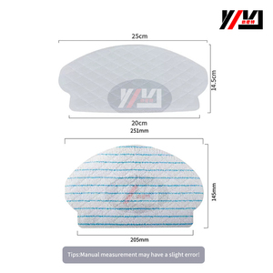 Tampons de nettoyage jetables et lavables pour robot aspirateur Ecovacs <span class=keywords><strong>Deebot</strong></span> <span class=keywords><strong>920</strong></span> 950 T5 T8 N8 – Lot en vrac pour usine - Product Image 4