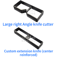 Cutter à échantillons de caoutchouc pour essais de traction, norme ASTM D412, qualité industrielle, en acier au manganèse, personnalisable ODM