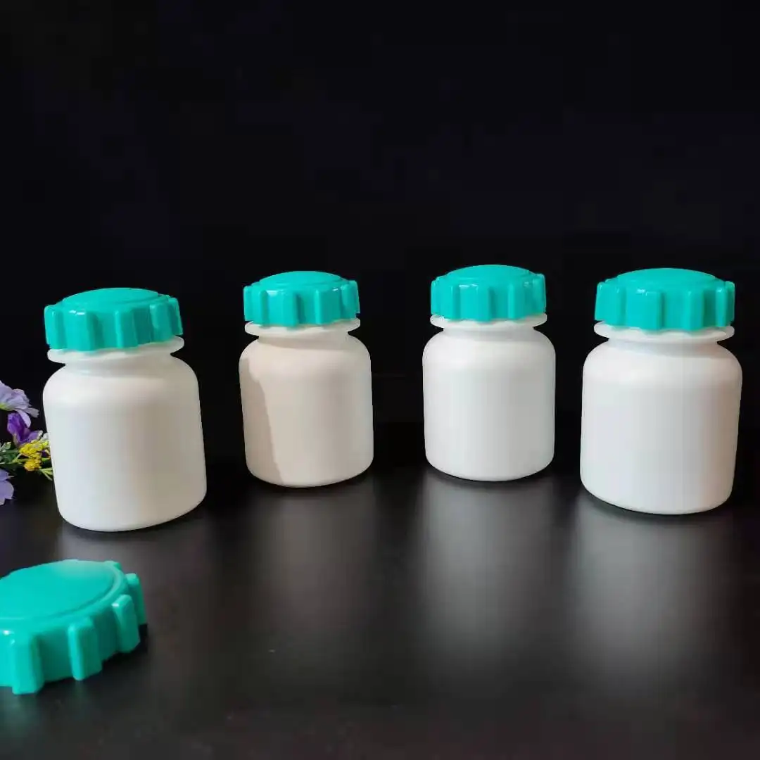 ขวดยาแคปซูลพลาสติก HDPE เกรดเภสัชกรรมสีขาว150มล. 200มล. 250มล.