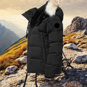 Giacca invernale da <span class=keywords><strong>uomo</strong></span> in stile classico cappotto caldo di alta qualità cappuccio Canadian antivento <span class=keywords><strong>Parka</strong></span> stile Casual - Product Image 2