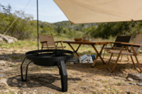 Tête de brûleur à gaz portable d'extérieur de remplacement, avec prise d'air complète, en fonte rotative interne, à pied haut, protection contre l'extinction de la flamme et sécurité