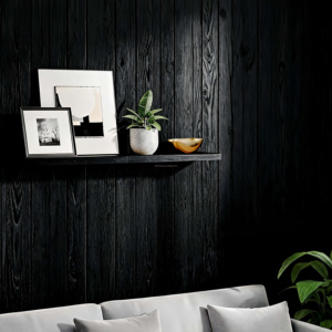 Estantes Flotantes de Madera de 2 Niveles y 19 Pulgadas para Montar en la <span class=keywords><strong>Pared</strong></span>, con Funciones de Exhibición para Decoración de Baños y Almacenamiento de Regalos de Cumpleaños - Product Image 4