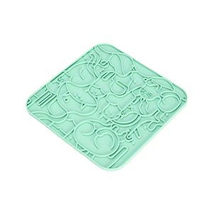 Cuchara Manual Portátil para Golosinas de Gatos Joysing, de Silicona Ecológica, Forma Cuadrada, Forma de Pata, para Uso en Interiores, Raspador de Comida Húmeda, Modelo Duradero - Product Image 1