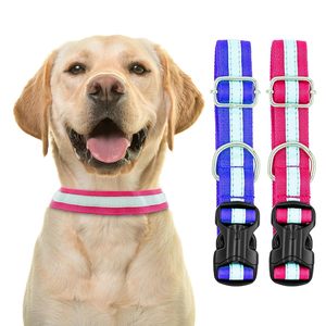 Premium Reflective Dog <b>Collar</b> Adjustable Comfortable Pet <b>Collar</b> for Safety Visibility Daily Walks and Outdoor Activities - Product Image 1