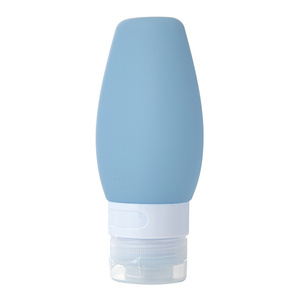 Portable Silicone Travel Bottle Set 90ml Empty Reusable Container with <b>Rubber</b> Stopper for Facial Cleanser - Product Image 6