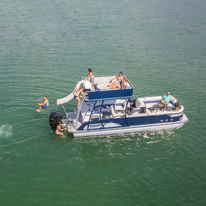 KinLife - El Mejor Catamarán de Lujo con Motor, Bote Pontón de Aluminio de 19 pies en Venta - Product Image 6