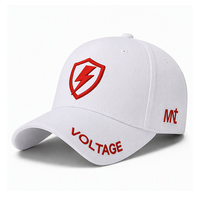 Maßgefertigter 3D-Stickerei-Leder-Patch Trendige Gebogene Baumwoll-Schweißabsorbierende Personalisierte Sport-Golf-Baseballkappe 6-Panel