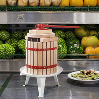 Fabrikant Sterke Spirale Houten Fruit- en Groentesapcentrifuge Motor Slag-Sap Separatie Restaurant Fruitverwerkingsbedrijven