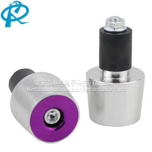 Juego de 2 tapones innovadores para manillar de motocicleta, de aleación de aluminio CNC, anticaída, bloques de equilibrio para manillar, accesorio para motocicleta - Product Image 5