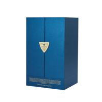Boîtes à liqueur de luxe à double porte en PVC et PET pour spiritueux et parfums, avec protection UV – Idéales pour les flacons de parfum avec boîte