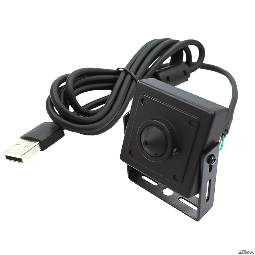 Cámara de vigilancia Full HD, máquina expendedora de 1920x1080, 30fps, FHD, 0,01lux, micro usb, cámara de 34x34x26mm, lente de 3,7mm, Cable de 2M