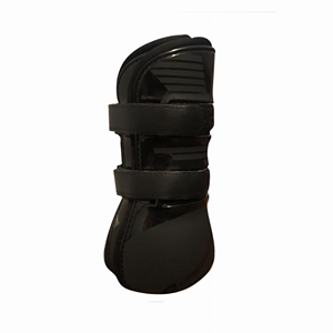 TD TuffRider Premium nero completo prodotti per la cura del cavallo stivali incisi con cinturini in pelle 2 pezzi/paio - Product Image 4