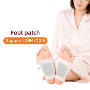 Parches para Pies Kinoki Personalizables JiShanTang <span class=keywords><strong>HZU</strong></span>-01 OEM ODM 10 Piezas/Caja Vinagre de Jengibre y Bambú Tela No Tejida Certificación CE al por Mayor - Product Image 2