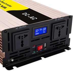 Inversores de Corriente de 12V 24V 48V DC a 110V 120V 220V 230V AC, <span class=keywords><strong>Inversor</strong></span> de Onda Sinusoidal Pura de 3KW <span class=keywords><strong>3000W</strong></span> - Product Image 3