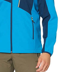 Logotipo personalizado al aire libre impermeable transpirable hombres Softshell chaqueta de calidad superior transpirable a prueba de viento Softshell chaqueta - Product Image 5
