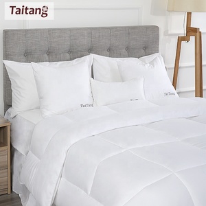 Taitang Vua Kích Thước Bộ Đồ Giường <span class=keywords><strong>Comforter</strong></span> <span class=keywords><strong>Set</strong></span> Khách Sạn Mềm Vua Nữ Hoàng Giường Đầy Đủ Duvet Quilt Cho Khách Sạn - Product Image 5