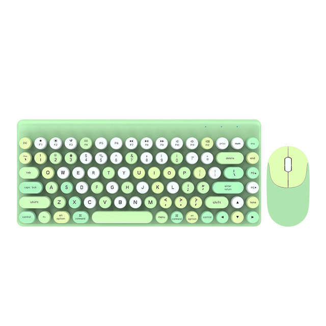 High Quality Mixed Color 104Keys Gaming Keyboard Mouse Combos Set Wireless Desktop PC Computer Keyboard and Mouse Combo