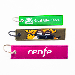 RETIRER AVANT Broderie Porte-clés Aviation Porte-clés Vol Porte-clés Fourniture - Product Image 2