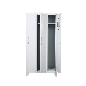 Armoire métallique de style casier pour salle de sport et école, avec 3 portes, mobilier de bureau moderne, armoire de classement pour hommes, 7 jours, 0,6 mm - Product Image 3