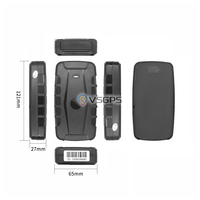 Traqueur GPS 4G durable sans fil 6000mAh aimant intégré système de suivi des actifs des véhicules pour équipement de construction