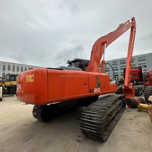 Used Hitachi EX200-3 200 Crawler Excavator for Sale with 18m Long <b>Boom</b> Digger for sale - Product Image 4