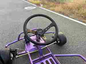 Pedal de freno para bicicleta eléctrica, dos asientos para adultos, tipo <span class=keywords><strong>kart</strong></span> con barra antivuelco para niños, para drifting. - Product Image 3