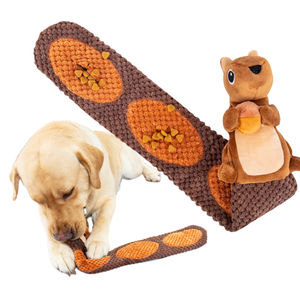 Yeni Tasarım Çevre Dostu Karikatür İnteraktif Ödül Dağıtıcı Köpek Sesli Oyuncakları Dayanıklı Sincaplar Gıcırtılı Koklama Bulmaca Oyuncağı - Product Image 4