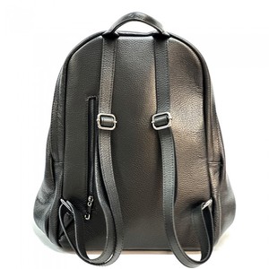Sac à dos élégant en cuir véritable pour femme, durable, multi-compartiments, avec fermeture éclair, idéal pour l'école, les voyages, le bureau et le travail - Product Image 2