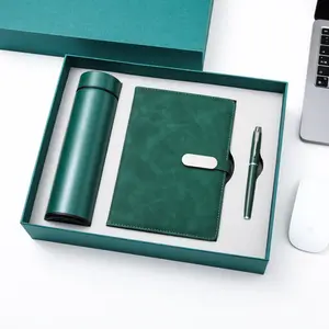 Capuchon Kwaliteit Hot Selling Business Metgezel Gepersonaliseerde Notebook Cadeau Set 2024 Pennen Met Aangepaste Logo