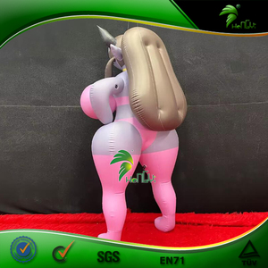 Grande poupée gonflable sexy rose pour homme, personnalisée, en forme de personnage de dessin animé - Product Image 3