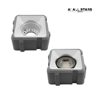 Film de plafond tendu en PVC, éclairage LED sans cadre, downlight LED Gx53, lampes LED Gu10, luminaire encastré au plafond, downlights encastrés en ABS