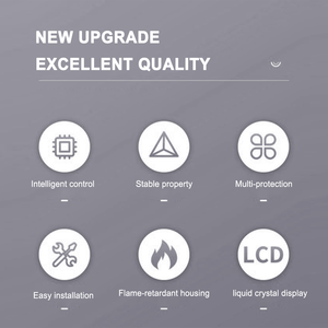 Nhà cung cấp vàng Single phase LCD LED hiển thị kỹ thuật số Bảng điều chỉnh năng lượng Meter điện hiện tại ampere mét - Product Image 3