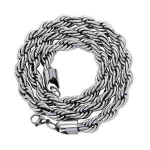 JANK23070003 Collana a Catena Grossa 10mm in Acciaio Inossidabile Intrecciata Stile Sportivo da Uomo Placcata Oro Regalo Versatile - Product Image 1