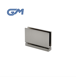 Charnières pivotantes en laiton massif chromé poli pour <span class=keywords><strong>porte</strong></span> <span class=keywords><strong>de</strong></span> douche en verre, rotation <span class=keywords><strong>à</strong></span> 360 degrés, montage supérieur ou inférieur - Product Image 4