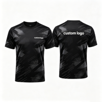 T-shirts personnalisés en polyester à impression intégrale, séchage rapide, commande en gros pour la course à pied, le marathon, les vêtements de sport