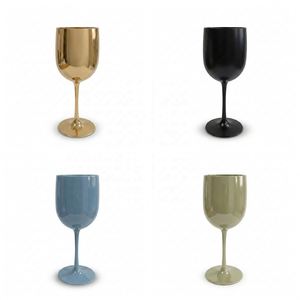 Copa de Vino de Plástico Reutilizable Personalizada de 450 ml, Irrompible, Libre de BPA, Copa de Tritán con Impresión de Logotipo para Bar, Hotel, Venta al por Mayor - Product Image 1