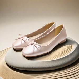 Mocassins plats OEM pour femmes 2026 à semelle souple et bouche peu profonde, chaussures de travail - Product Image 5