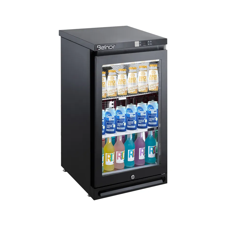 Bolandeng Single Glass Door Refrigerator Coca Display Cola Bar Cooler Drink Fridge